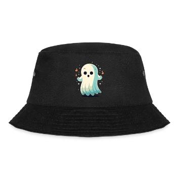 Floating Ghost - Bucket Hat - black - Front - Lela (165cm)