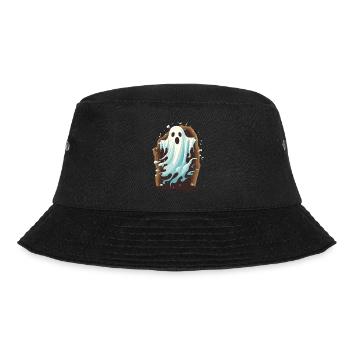 Halloween Ghost - Bucket Hat - black - Front - Lela (165cm)