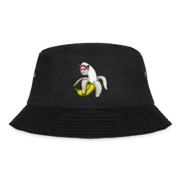 Mother Banana - Bucket Hat - Schwarz - Vorne - Lela (165cm)