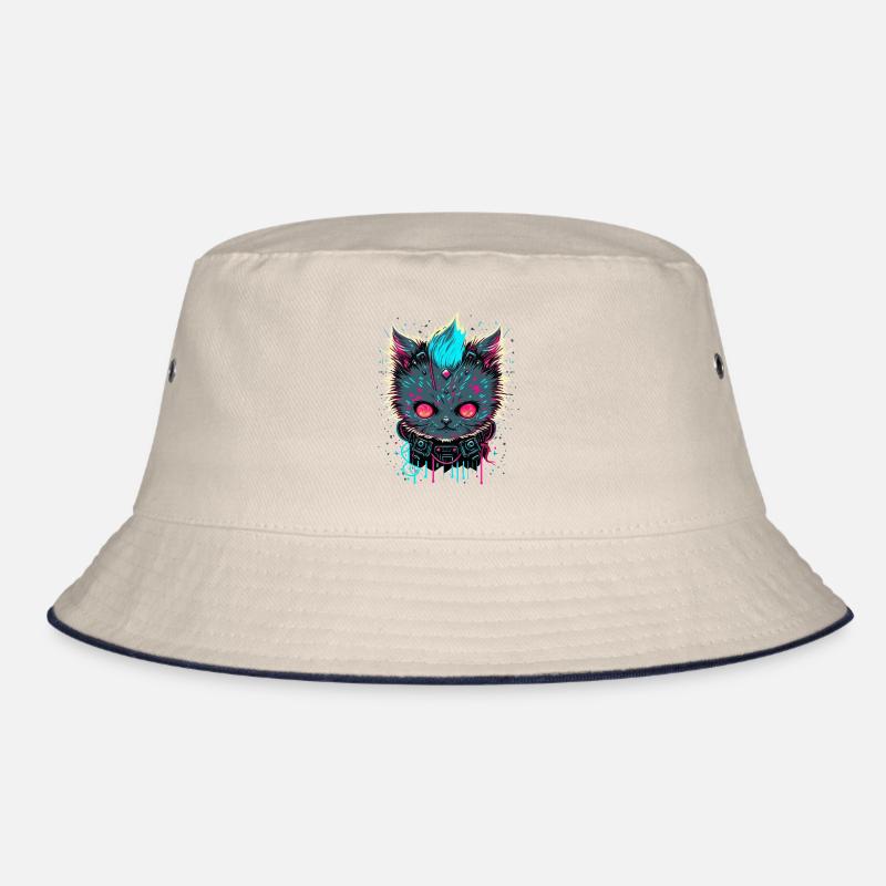 Böse Katze Bucket Hat