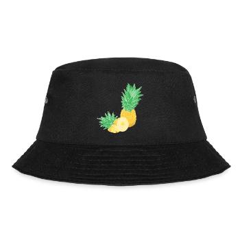 Pineapple - Bucket Hat - black - Front - Lela (165cm)