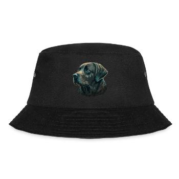 Gentle Labrador Retriever - Bucket Hat - black - Front - Lela (165cm)