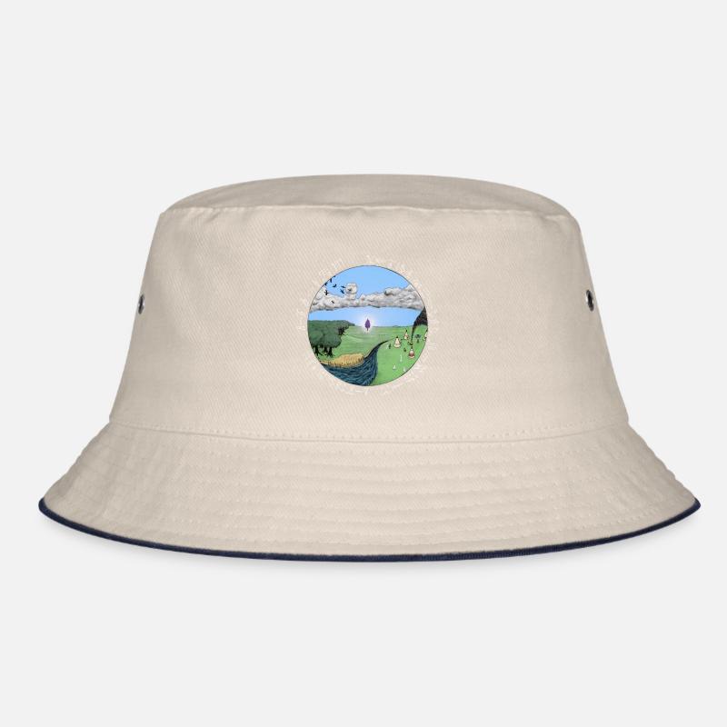 Congestion, white font Bucket Hat