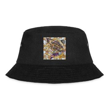 Flow (B) - Image - 2023 - Bucket Hat - black - Front - Lela (165cm)