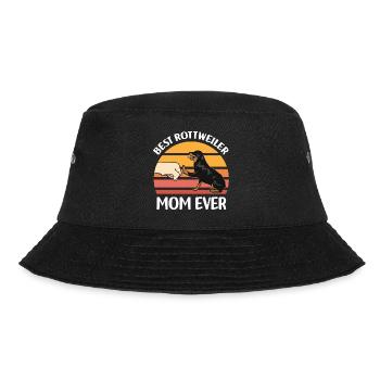 Rottweiler dog breed - Bucket Hat - black - Front - Lela (165cm)