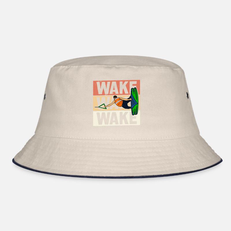 Water ski Wakeboarder wakeboarding surfboard Bucket Hat