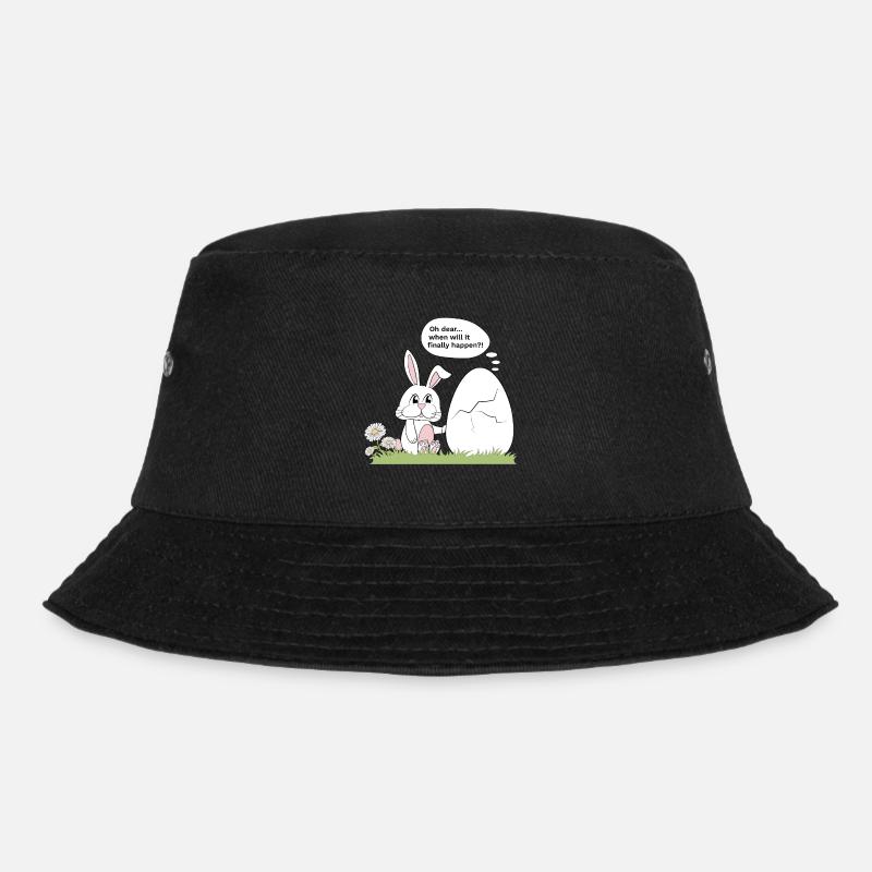 Lapin et œuf - Bob - noir