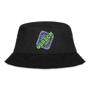 Geschenk für Gereon - Bucket Hat - Schwarz - Vorne - Lela (165cm)