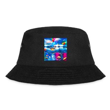 children having good time during summer holidays a - Bucket Hat - black - Front - Lela (165cm)
