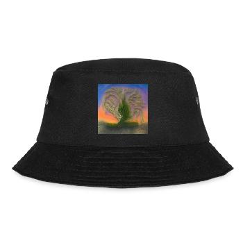 old tree in a sunny day - Bucket Hat - black - Front - Lela (165cm)