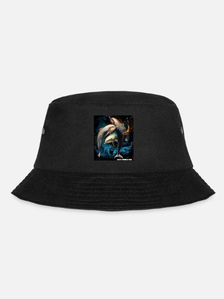 GREAT BARRIER REEF FLAG - Bucket Hat - Schwarz
