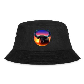 Water buffalo in the sunset - Bucket Hat - black - Front - Lela (165cm)