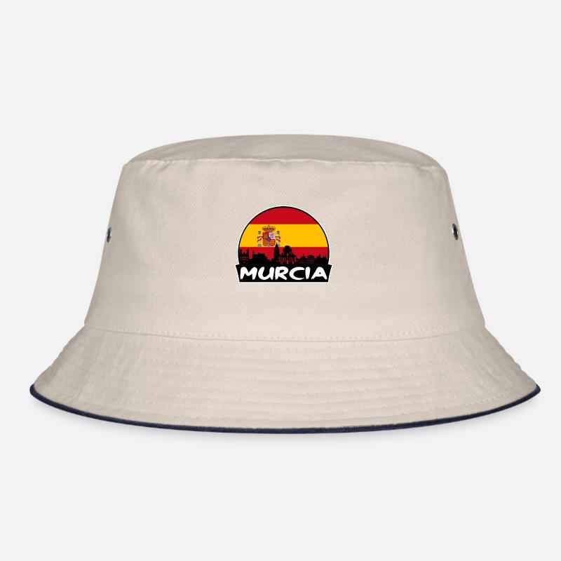 Murcie Espagne Flag Skyline Silhouette Voyage Bob