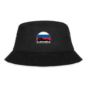 Samara Russie Flag Skyline Silhouette Voyage - Bob - noir - Devant - Lela (165cm)