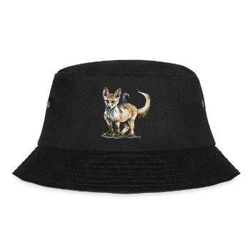 Fuchs und Wille - Bucket Hat - Schwarz - Vorne - Lela (165cm)