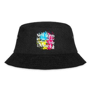 Ich bin auf der andern Seite der Macht - Bucket Hat - Schwarz - Vorne - Lela (165cm)