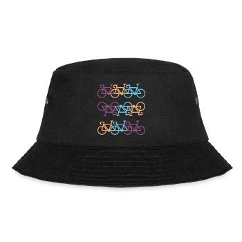 Fahrrad - Bucket Hat - Schwarz - Vorne - Lela (165cm)