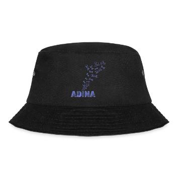 Blubbern für Adina Segeln Wassersport - Bucket Hat - Schwarz - Vorne - Lela (165cm)