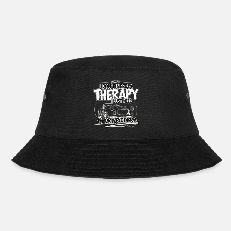 I don't need therapy, I just need Cobra ... - Bucket Hat - black