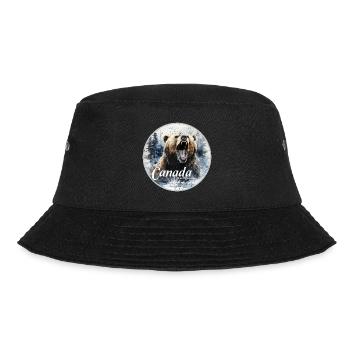Canada British Columbia - Bucket Hat - Schwarz - Vorne - Lela (165cm)