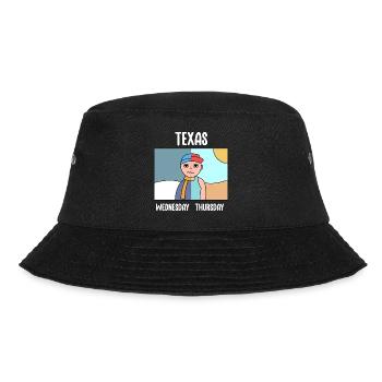 Das texanische Wetter Ändert das Design für stolze - Bucket Hat - Schwarz - Vorne - Lela (165cm)