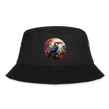 Toucan retro style - Bucket Hat - black - Front - Lela (165cm)