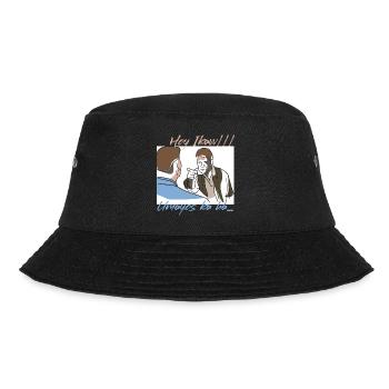 Umayos Ka Design für stolze Pinoys - Bucket Hat - Schwarz - Vorne - Lela (165cm)