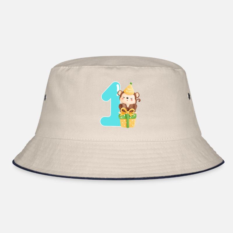 1. Geburtstag. Erster Geburtstag Bucket Hat