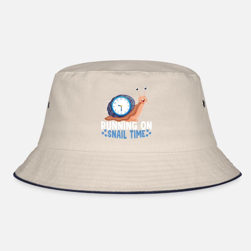 Snail lover runs on snail time Bucket Hat