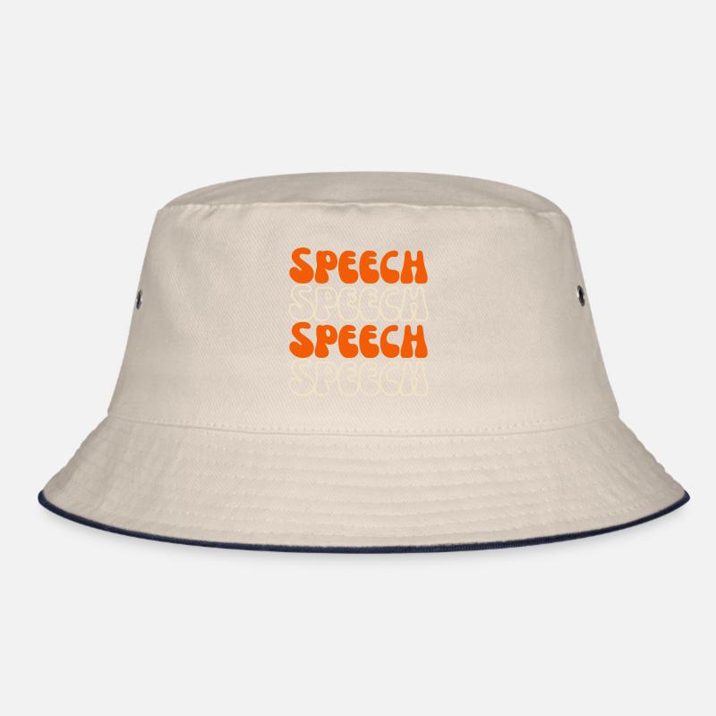 Speech Therapy Speech Language Pathology SLP Bucket Hat