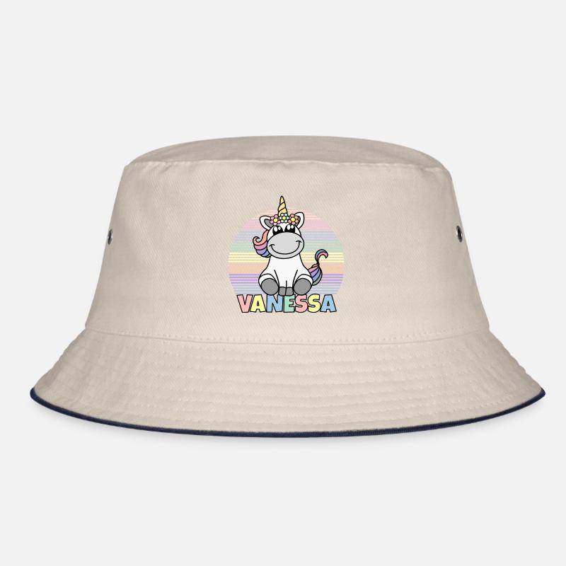 Vanessa Einhorn Name Bucket Hat