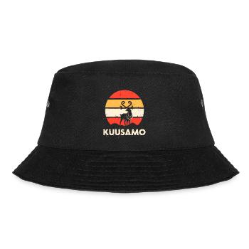 Kuusamo Finland Into The Wild #5 - Bucket Hat - black - Front - Lela (165cm)