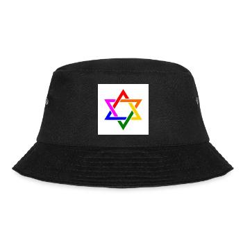 Israel lgbt flag - Bucket Hat - black - Front - Lela (165cm)