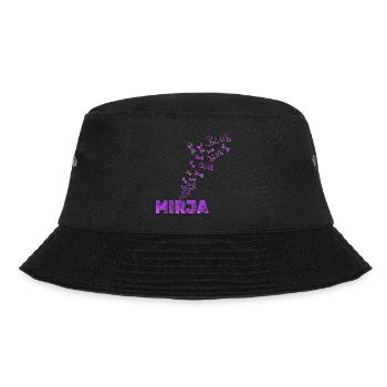 Mirja - Bucket Hat - Schwarz - Vorne - Lela (165cm)