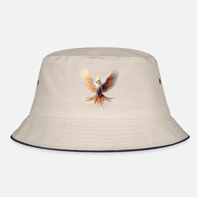 Cockatiel (20) Bucket Hat