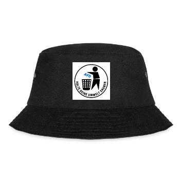 Keep your environment clean - Bucket Hat - black - Front - Lela (165cm)