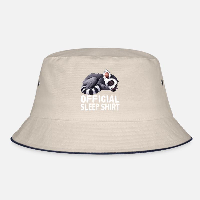 Offizielles Schlafshirt Lemur Bucket Hat