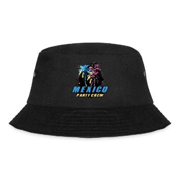 Mexico Party Crew Holiday Saying - Bucket Hat - black - Front - Lela (165cm)