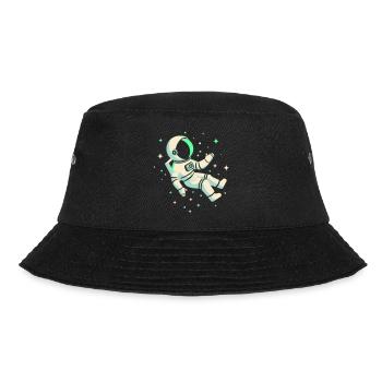 Astronaut - Bucket Hat - black - Front - Lela (165cm)