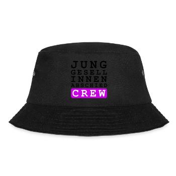 Hen Party Crew Hen - Bucket Hat - black - Front - Lela (165cm)