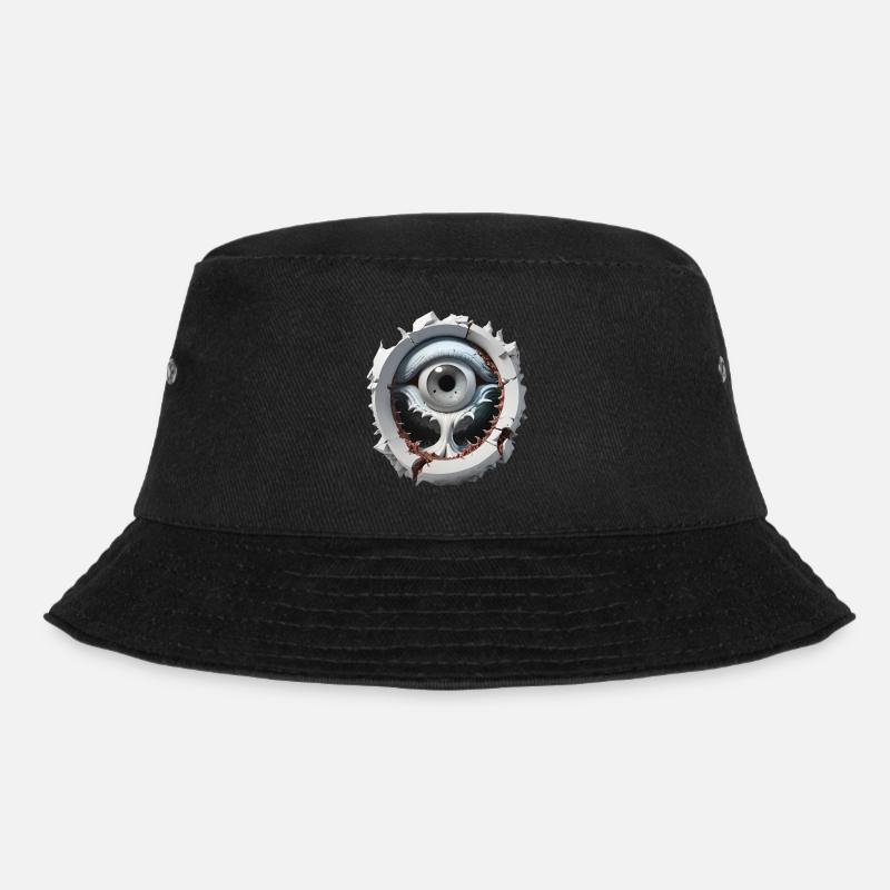 The magic eye - Bucket Hat - Schwarz