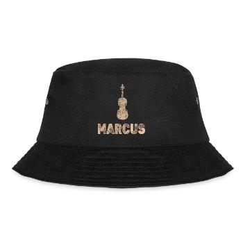 Marcus as viola - Bucket Hat - black - Front - Lela (165cm)