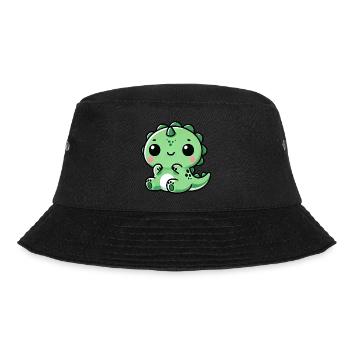 Mignon Dino T-Rex Chibi - Bob - noir - Devant - Lela (165cm)