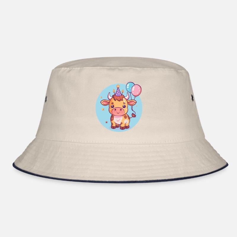 Stier Geburtstag Comic Bucket Hat