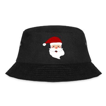 PÈRE NOËL. NOËL. JOYEUX NOËL. MERRY CHRISTMAS - Bob - noir - Devant - Lela (165cm)