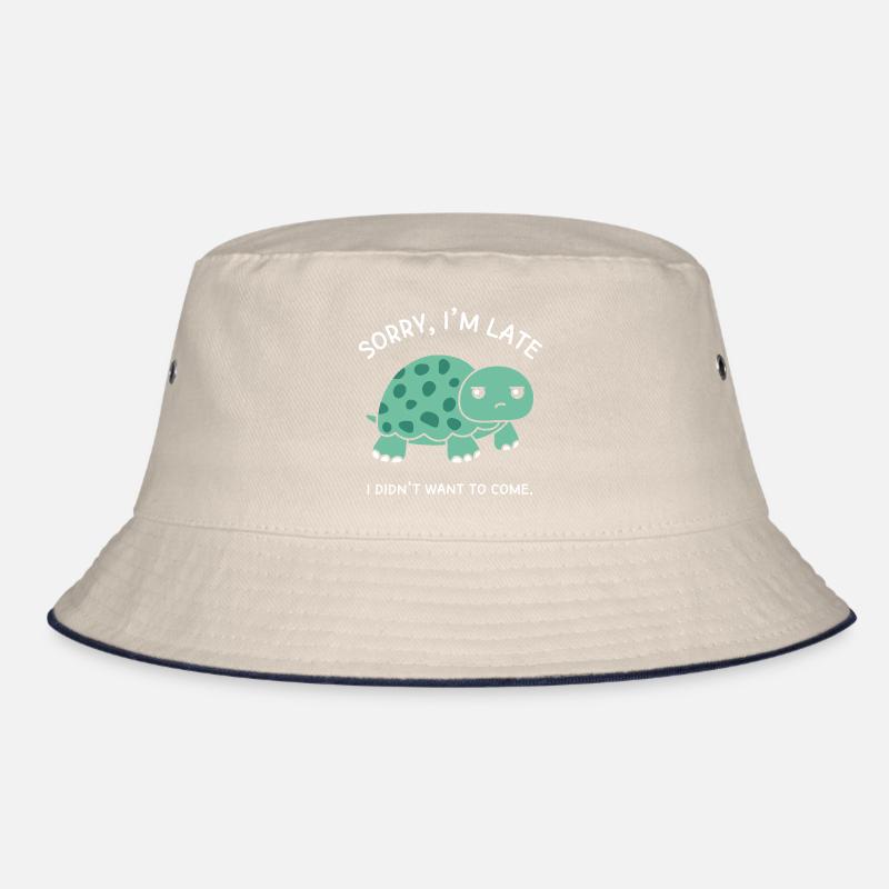 Sorry, ich bin spät dran, ich wollte nicht kommen Bucket Hat