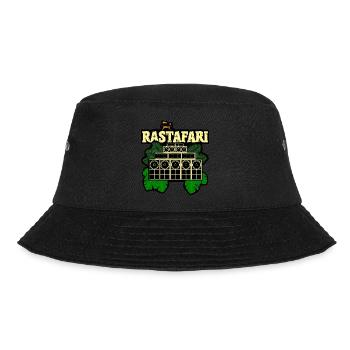 Rastafari Sound System - Bucket Hat - black - Front - Lela (165cm)