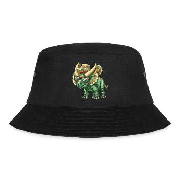 Dinosaure tricératops Sombrero - Bob - noir - Devant - Lela (165cm)