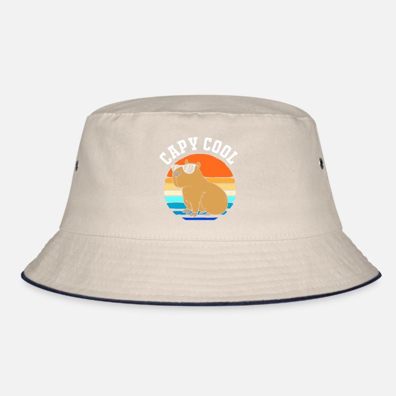 Capybara Capibara Bucket Hat