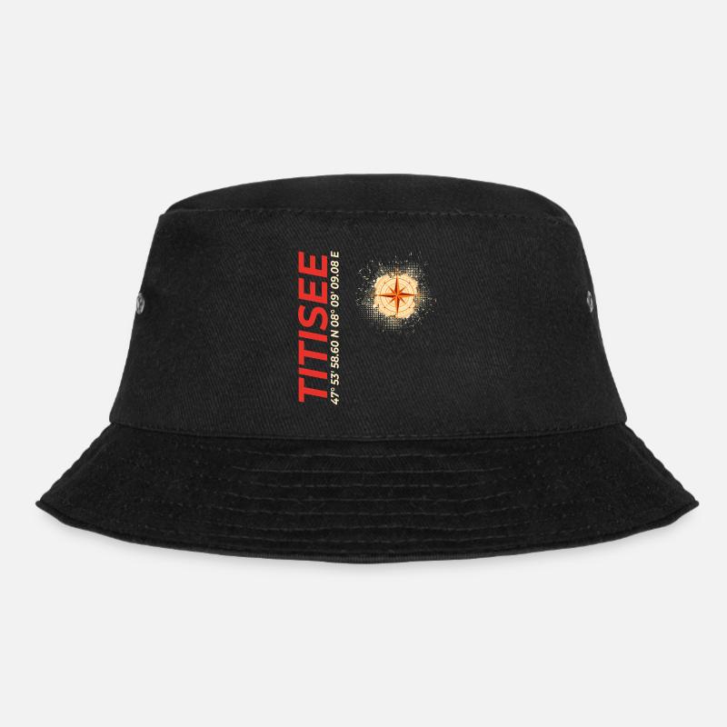 Titisee - Bucket Hat - Schwarz